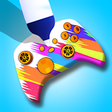 プログラムのアイコン：DIY Joystick Tiedye Cover…