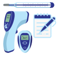 Thermometer For Fever - Body Temperature Diary