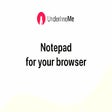 Icon of program: UnderlineMe Notepad
