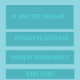 ไอคอนของโปรแกรม: 10.Sınıf Tüm Dersler Test…