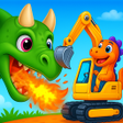 ไอคอนของโปรแกรม: Dinosaur Truck City Build…