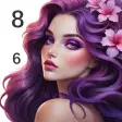 Beauty Color by number game