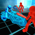 أيقونة البرنامج: Stickman Neon Motorcycle …