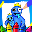 Rainbow Friends Coloring Book icon