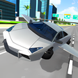 أيقونة البرنامج: Flying Car City 3D
