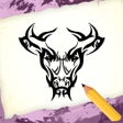 أيقونة البرنامج: Draw Tattoo - Full Versio…