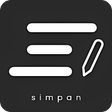 Symbol des Programms: Simpan - Note various nee…