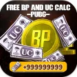 Free UC Cash for Royale pass BP Calcu