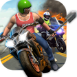 أيقونة البرنامج: Danger Rider: Bike Race A…