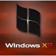 Windows XP Black & Red wallpaper