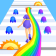 LongHair Girl Runner Hair 3D icon