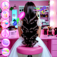 Ícone do programa: Glam Girl Hair Salon Make…