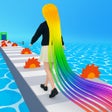 プログラムのアイコン：Long Hair Run : Hair Rush
