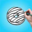 Ikona programu: Food Drawing Step By Step