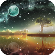 Icon of program: Moon Light Live Wallpaper