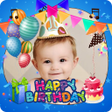 أيقونة البرنامج: Birthday Photo Frames Hap…