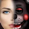 Scary FNaF6 Face Photo Mix
