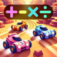 ไอคอนของโปรแกรม: Math Race 3D: Play  Learn