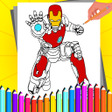 Super Heroes Coloring Book icon