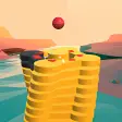 The Stack Tower : Ball Fall game 3d stick blocks