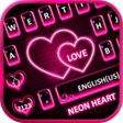 程序图标：Neon Color Heart Keyboard