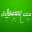 Иконка программы: Italy Travel Guide Offlin…