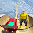 Spiderhero Mega Ramp Car Stunt