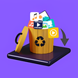 Icono de programa: Recycle bin  Data retriev…