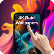 ไอคอนของโปรแกรม: Magic Fluid Live Wallpape…