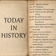 Icon of program: Today in History