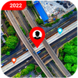 プログラムのアイコン：Earth Map 3D - Live Stree…