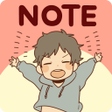 Ikon program: Notepad : Frank-remark