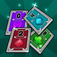 Ikona programu: Silver Card Chains: Merge…