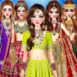プログラムのアイコン：Indian Game Makeup  Dress…