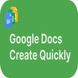 Google Docs Quick Create