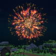 أيقونة البرنامج: Fireworks Simulator 3D