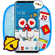Icoon van programma: Blue Doremeow Cat  Theme