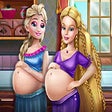 Elsa and Barbie Pregnant BFFs