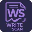 أيقونة البرنامج: WriteScan  AI Doc Scanner