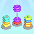 Icona del programma: Hoop Sort Puzzle 3D Color…