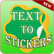 Text Sticker Creator  Text WA