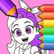 Icoon van programma: 레인보우버블젬 색칠놀이