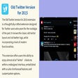 أيقونة البرنامج: Old Twitter Version for 2…