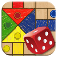 Ludo Parchis Classic Woodboard