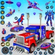 ไอคอนของโปรแกรม: Police Truck Robot Game 3…