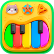 أيقونة البرنامج: Piano for babies and kids