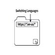 Иконка программы: Switching between en-us a…