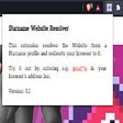 Ikon program: Starname Website Resolver