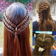 プログラムのアイコン：Girls Hairstyles Videos 2…