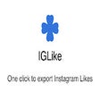 Icon of program: IGLike - Export IG Likes …